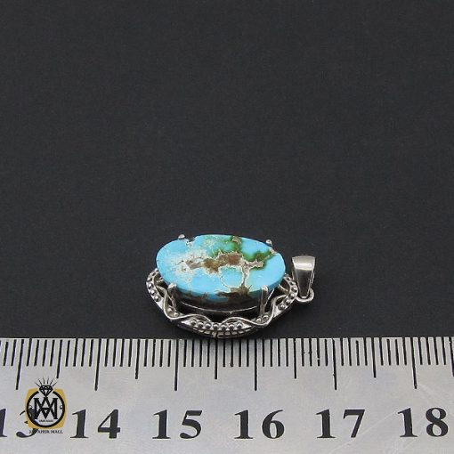 مدال فیروزه نیشابوری طرح افسانه زنانه - کد 3180 - تصویر 4