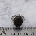 انگشتر عقیق باباقوری یمن مردانه دست ساز – کد 8820 - تصویر 4
