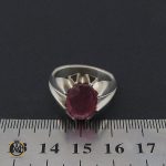 4 انگشتر یاقوت سرخ مردانه هنر دست استاد شرفیان – کد 8802 - تصویر 4