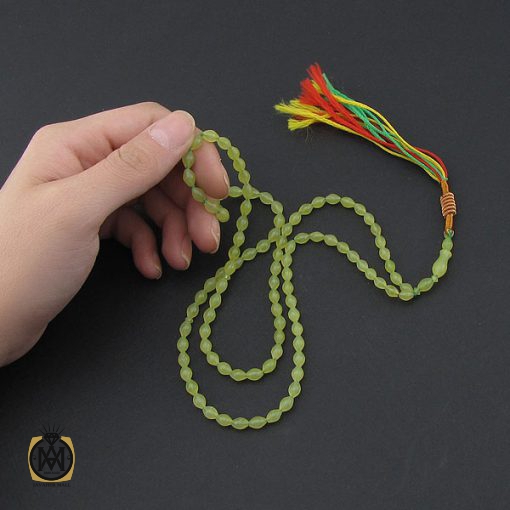 تسبیح شاه مقصود افغان 101 دانه خوش رنگ - کد 4128 - تصویر 5