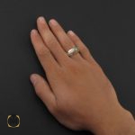 5 انگشتر موزانایت مردانه هنر دست استاد شرفیان – کد 8814 - تصویر 5