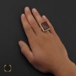 5 انگشتر عقیق یمن مردانه دست ساز درشت و ارزشمند – کد 8819 - تصویر 5