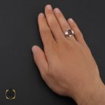 انگشتر عقیق یمن مردانه هنر دست استاد قاسمی - کد 10055 - تصویر 5