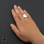 5 انگشتر نقره طرح ورساچه اسپرت - کد 8884 - تصویر 5