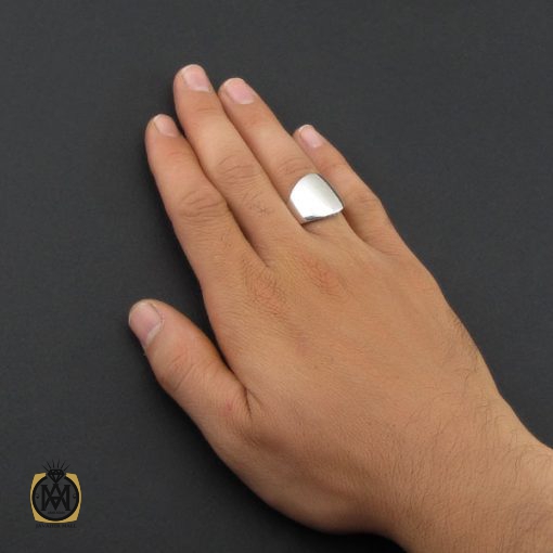 انگشتر نقره طرح ورساچه اسپرت - کد 8884 - تصویر 5