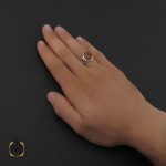 5 انگشتر عقیق یمن با حکاکی شرف الشمس مردانه - کد 8894 - تصویر 5