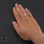 6 انگشتر عقیق یمن مردانه هنر دست استاد قاسمی - کد 10057 - تصویر 6