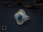 00 انگشتر فیروزه طرح شمیم زنانه - کد 2124 - تصویر 6