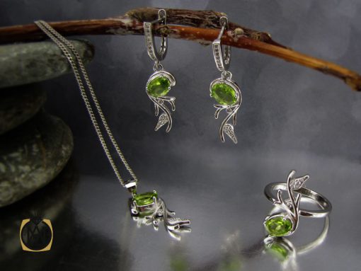 سرویس زبرجد طرح یاسمن زنانه - کد 7150 - تصویر 10