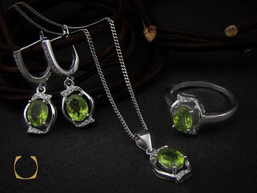 سرویس زبرجد طرح رونیکا زنانه - کد 7153 - تصویر 10