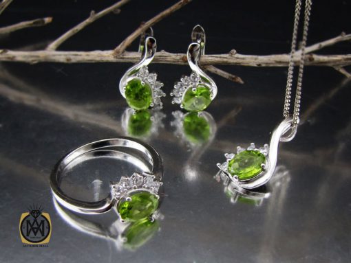 00 سرویس زبرجد طرح ساتیا زنانه - کد 7157 - تصویر 10