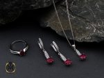 00 سرویس یاقوت سرخ طرح شایلی زنانه - کد 7161 - تصویر 10