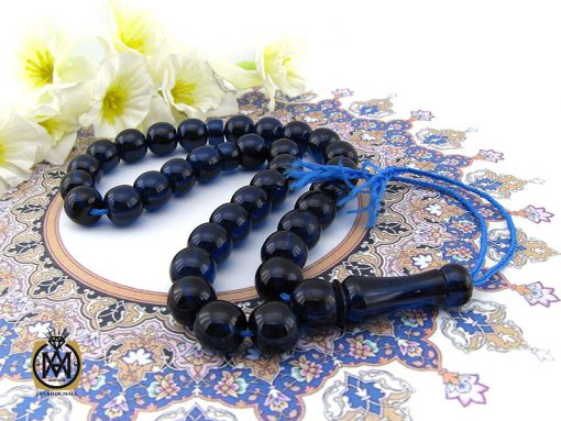 00 تسبیح 33 دانه سندلوس آلمان تیره - کد 4199 - تصویر 6