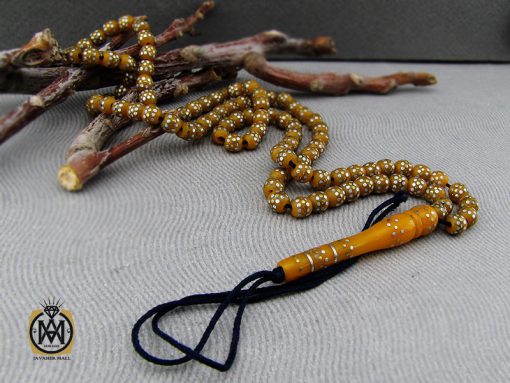 تسبیح 101 دانه دست ساز تبریزی - کد 4207 - تصویر 6