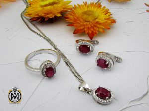 سرویس یاقوت سرخ طرح سحر زنانه - کد 7134 - تصویر 10