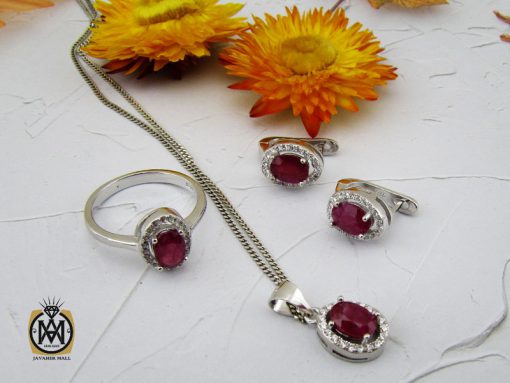 سرویس یاقوت سرخ طرح سحر زنانه - کد 7134 - تصویر 10