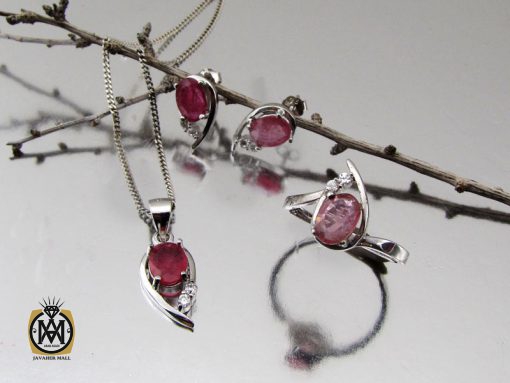 سرویس یاقوت سرخ طرح ناهید زنانه - کد 7137 - تصویر 9