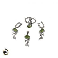 سرویس زبرجد طرح یاسمن زنانه - کد 7150 سرویس زبرجد طرح یاسمن زنانه - کد 7150