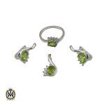 1 سرویس زبرجد طرح ساتیا زنانه - کد 7157