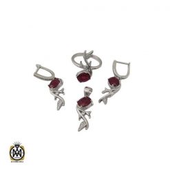سرویس یاقوت سرخ طرح نگار زنانه - کد 7170 سرویس یاقوت سرخ طرح نگار زنانه - کد 7170