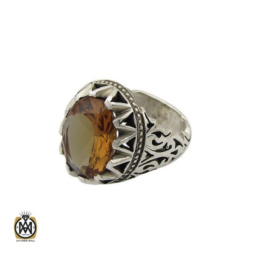 1 انگشتر زولتنایت مردانه هنر دست استاد صانعی - کد 10171 - تصویر 1