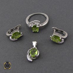 سرویس زبرجد طرح سروین زنانه - کد 7156 سرویس زبرجد طرح سروین زنانه - کد 7156