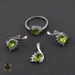 2 سرویس زبرجد طرح ساتیا زنانه - کد 7157 - تصویر 2