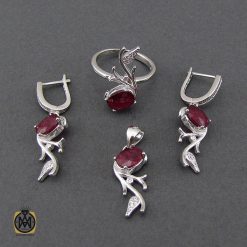 سرویس یاقوت سرخ طرح نگار زنانه - کد 7170 سرویس یاقوت سرخ طرح نگار زنانه - کد 7170