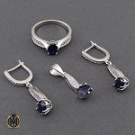 سرویس یاقوت کبود طرح آوینا زنانه - کد 7173 - تصویر 2