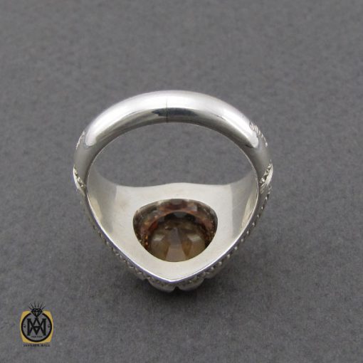 انگشتر زولتنایت مردانه هنر دست استاد باقرزاده - کد 10170 - تصویر 2