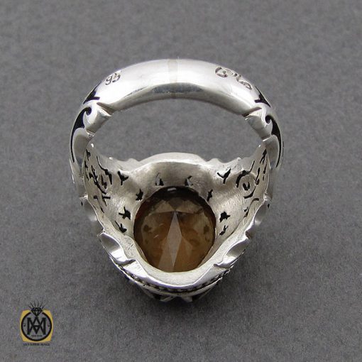 2 انگشتر زولتنایت مردانه هنر دست استاد صانعی - کد 10171 - تصویر 2