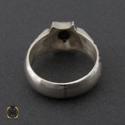 انگشتر فیروزه نیشابوری مردانه  - کد 10177 انگشتر فیروزه نیشابوری مردانه  - کد 10177