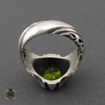 انگشتر زبرجد مردانه  - کد 10180 - تصویر 2