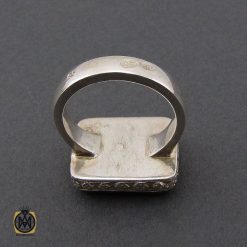 انگشتر عقیق یمن با حکاکی یا دائم الفضل علی بریه مردانه - کد 10186 انگشتر عقیق یمن با حکاکی یا دائم الفضل علی بریه مردانه - کد 10186