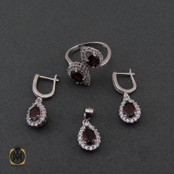سرویس یاقوت گارنت طرح خاطره زنانه - کد 7132 سرویس یاقوت گارنت طرح خاطره زنانه - کد 7132