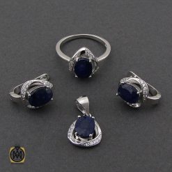 سرویس یاقوت کبود طرح مهیسا زنانه - کد 7142 سرویس یاقوت کبود طرح مهیسا زنانه - کد 7142