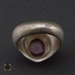 2 انگشتر عقیق یمن مردانه هنر دست استاد یزدانی- کد 10133 - تصویر 2