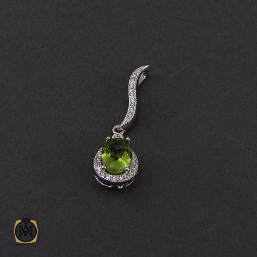 نیم ست زبرجد اصل طرح ژیکان زنانه - کد 7159 - تصویر 3