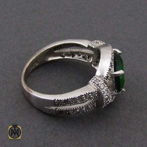 3 انگشتر نقره طرح آیناز زنانه - کد 2141 - تصویر 3