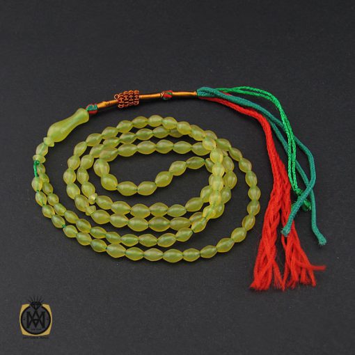 تسبیح شاه مقصود افغان 101 دانه خوش رنگ - کد4157 - تصویر 3