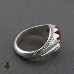 انگشتر زولتنایت مردانه هنر دست استاد باقرزاده - کد 10170 - تصویر 3