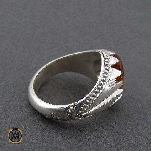 انگشتر زولتنایت مردانه هنر دست استاد باقرزاده - کد 10170 - تصویر 3