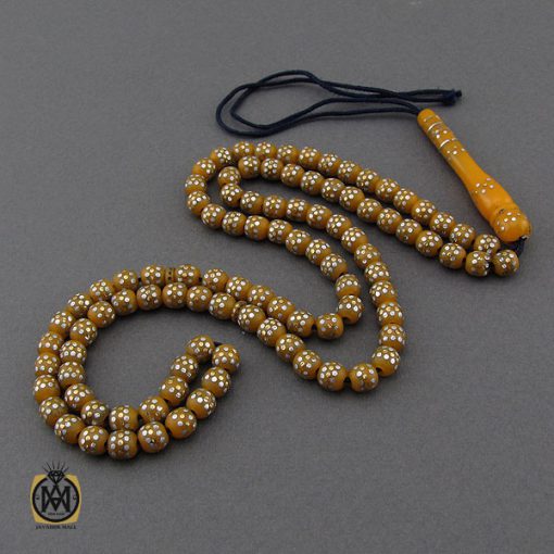 تسبیح 101 دانه دست ساز تبریزی - کد 4207 - تصویر 3