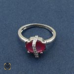 سرویس یاقوت سرخ طرح شبنم زنانه - کد 7136 - تصویر 3