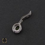 نیم ست زبرجد اصل طرح ژیکان زنانه - کد 7159 - تصویر 4