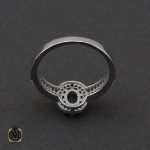 سرویس توپاز آبی طرح چکامه زنانه - کد 7184 - تصویر 4