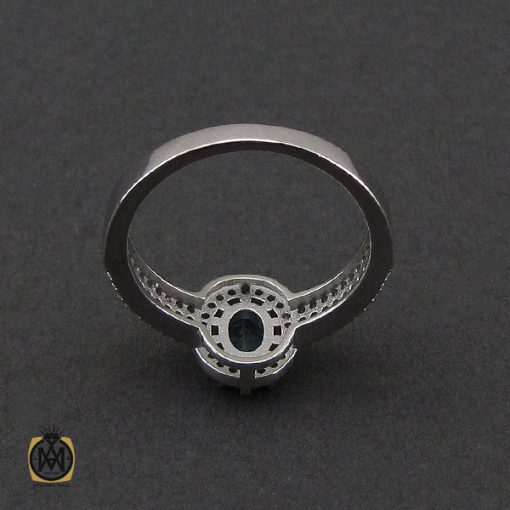 سرویس توپاز آبی طرح چکامه زنانه - کد 7184 - تصویر 4