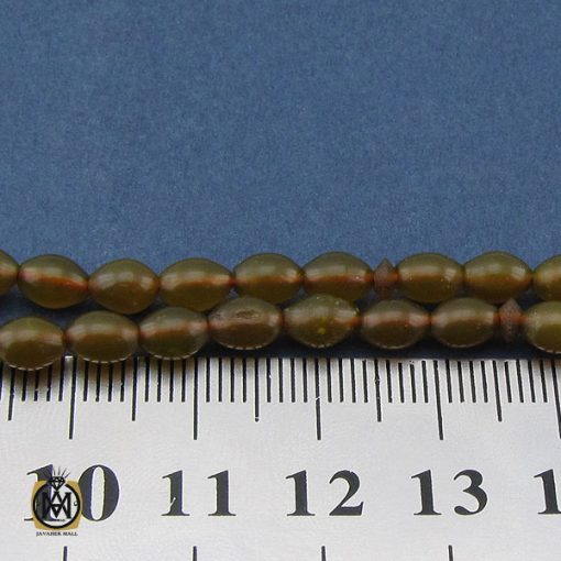 تسبیح شاه مقصود افغان 101 دانه خوش رنگ و معدنی - کد 4152 - تصویر 5