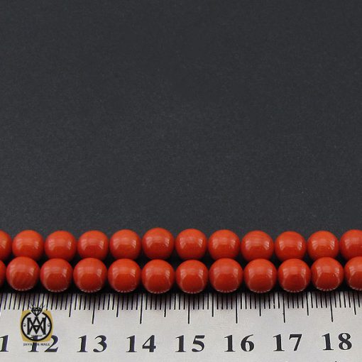 تسبیح 101 دانه مرجان درشت - کد 4197 - تصویر 4