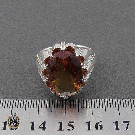 انگشتر زولتنایت مردانه هنر دست استاد باقرزاده - کد 10169 - تصویر 4